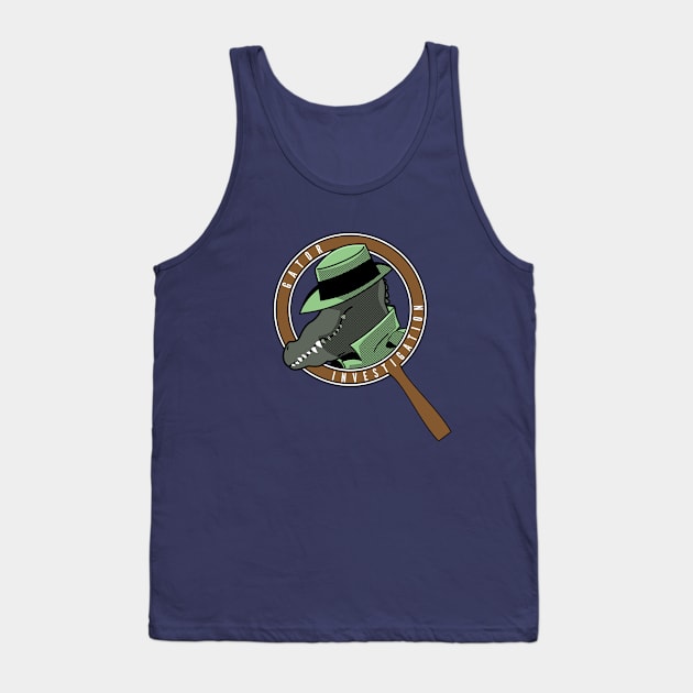 The InvestiGator Tank Top by TGprophetdesigns